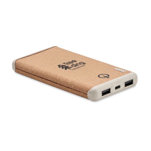 Powerbank kurk en tarwestro - Afbeelding 1